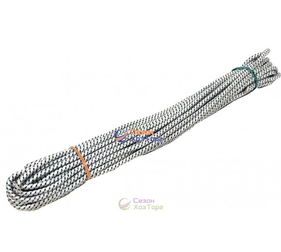 Трос лодочный 7мм, 15 м